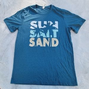 Large unisex Sun Salt Sand t-shirt
